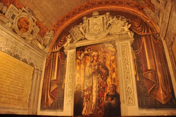 Interior da Catedral Primada de America, a mais antiga do continente, em Santo Domingo, capital da República Dominicana
